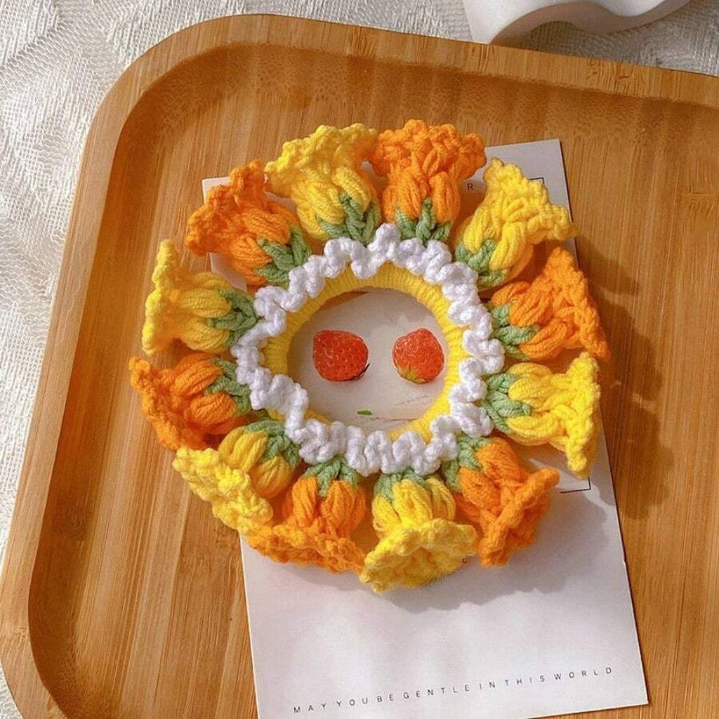 Marigold Melody Scrunchie