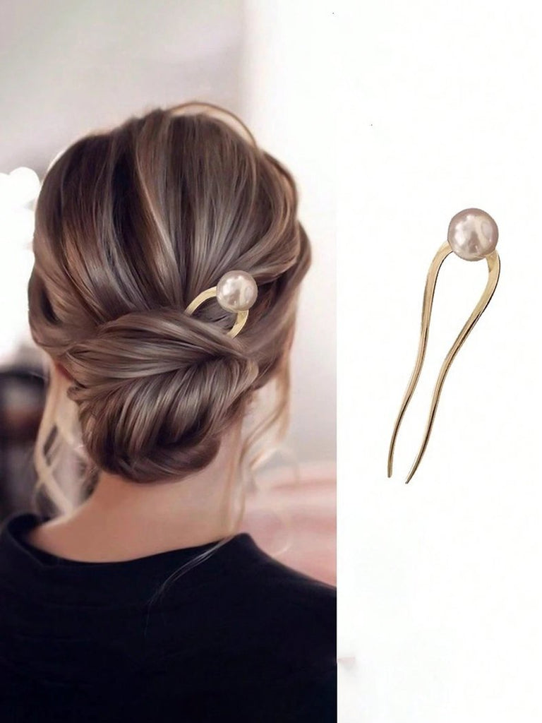 Pearl Orbit Hair Pin