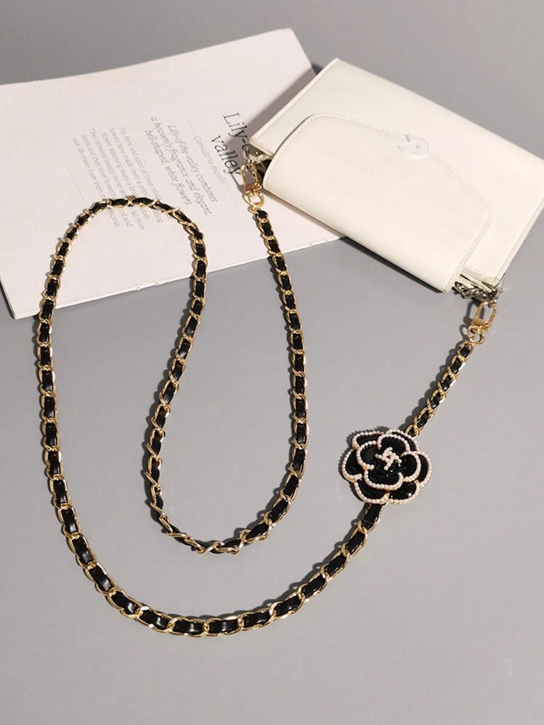The Midnight Bloom Chain Charm