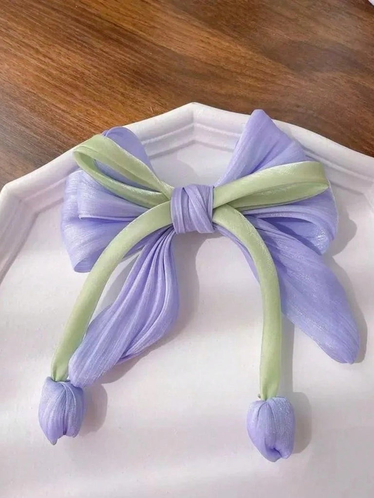 Lavender Dew Hair Bow