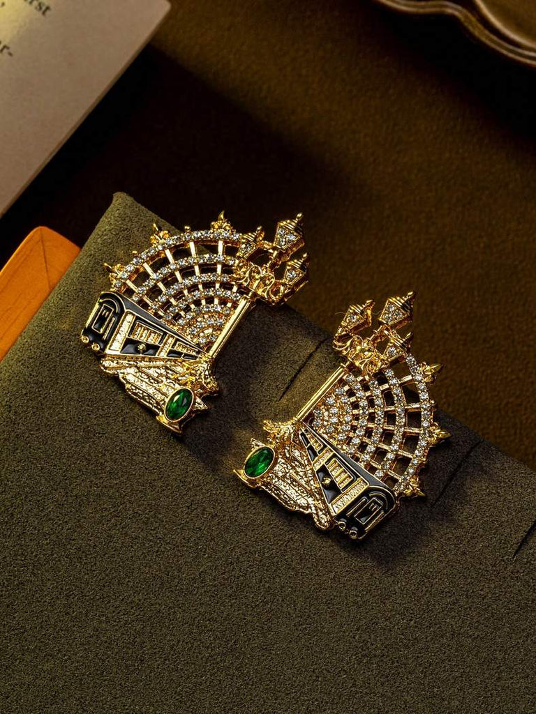 Emerald City Statement Studs