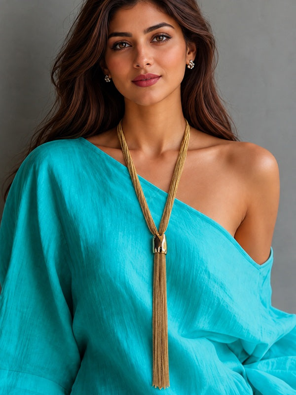 Golden Drip Tassel