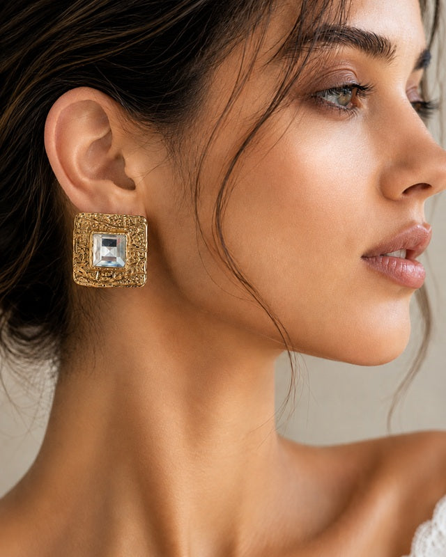 Crystal Crush Studs