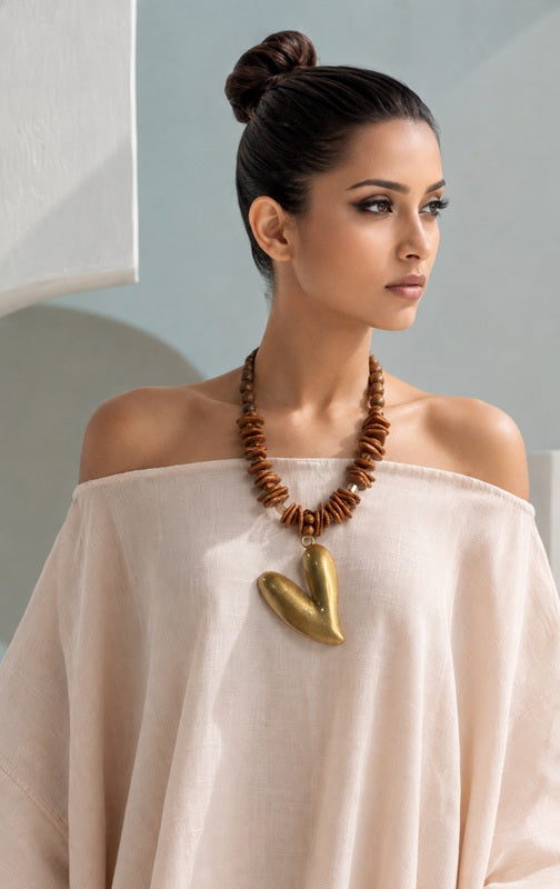 The Honey Heart Collar