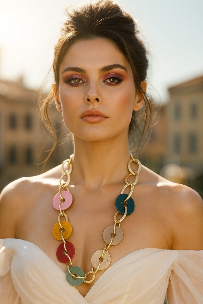 Colourful Curbchains