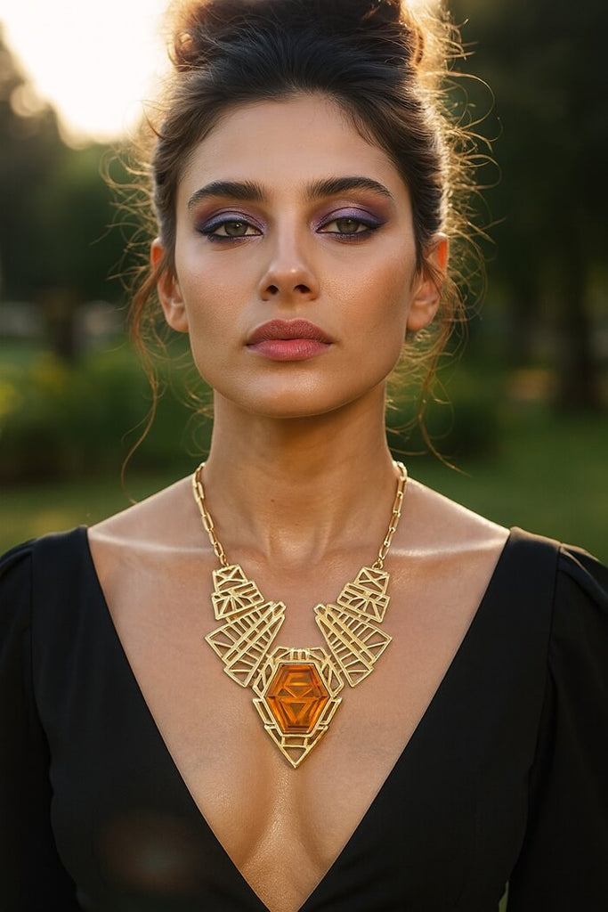 Amber Architect Necklace