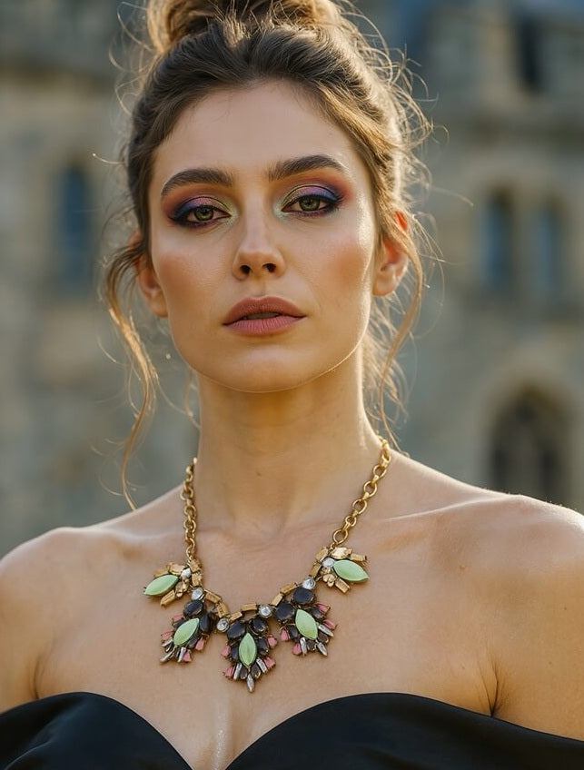 Enchanted Garden Statement Necklace