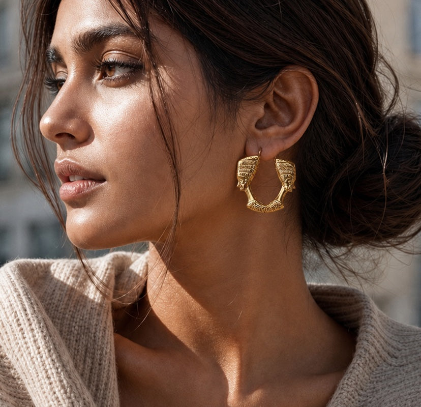 Egyptian Queen Hoops