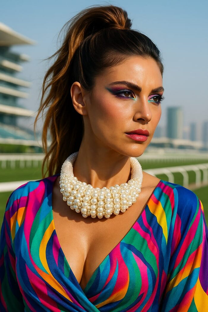Coral Cloud Neckhugger