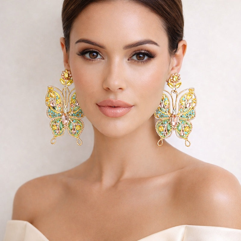 Gemstone Garden Butterfly Statements