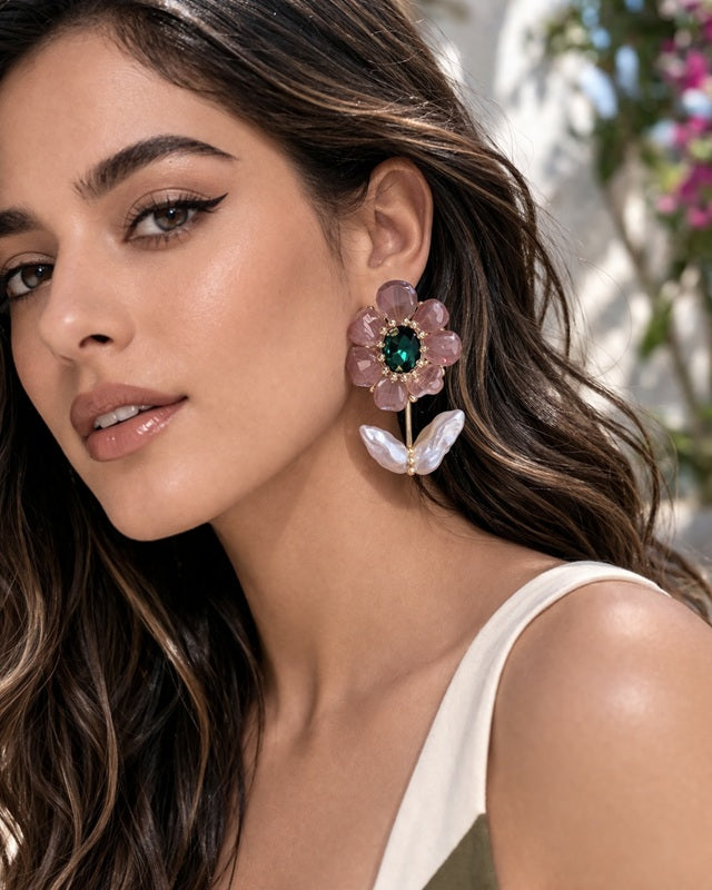 Butterfly Bloom Statement Earrings