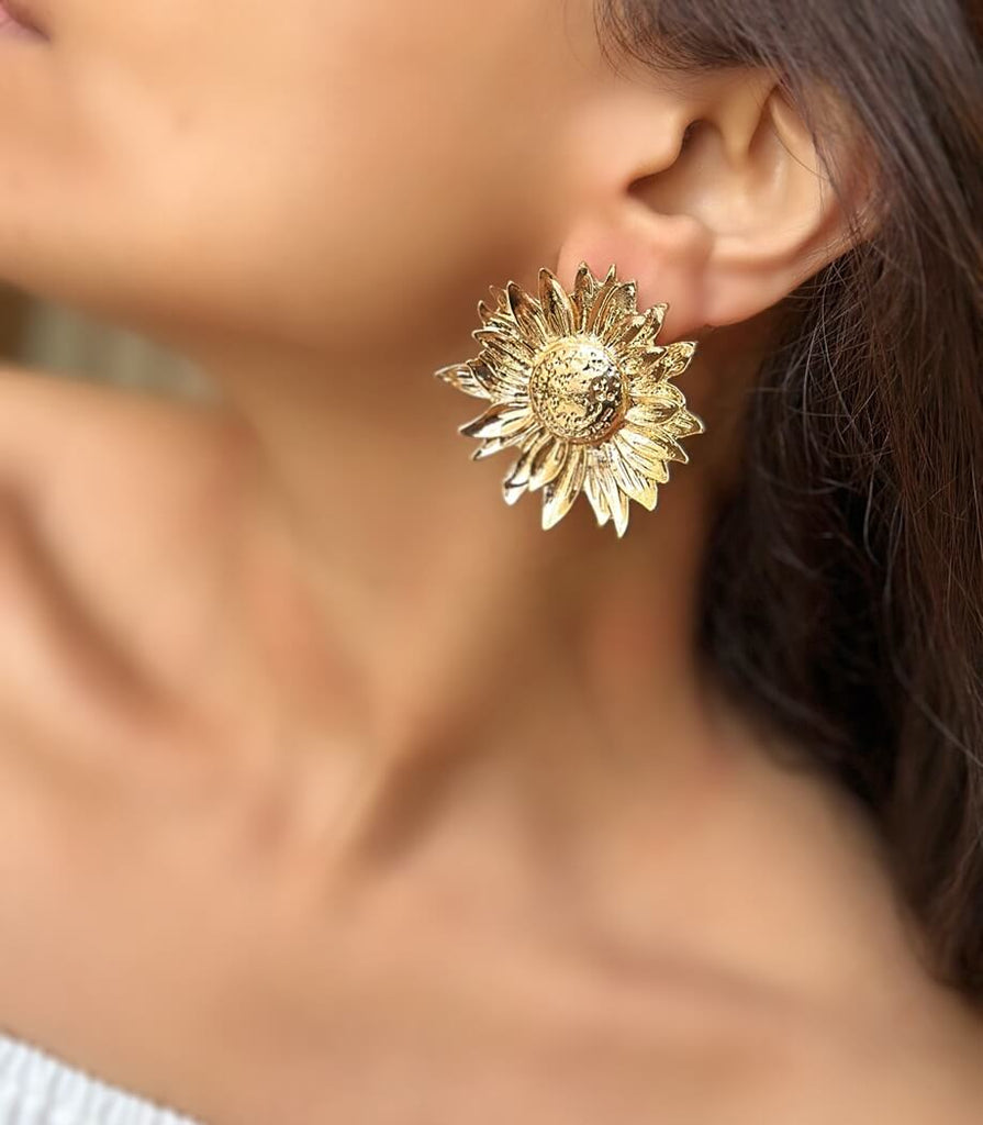 Sunflower Studs