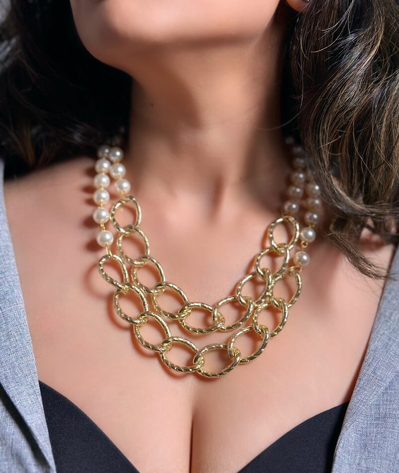 Sienna Pearl Necklace