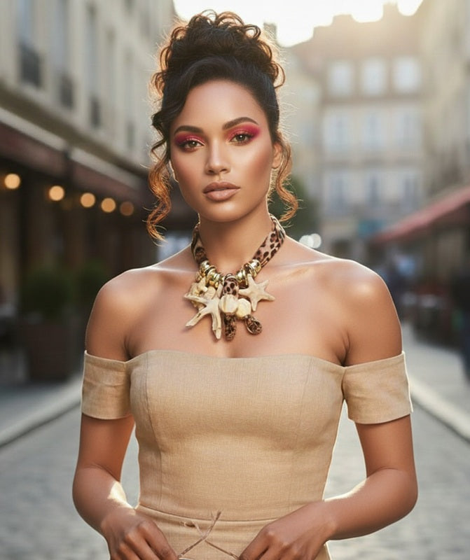 Safari Shores Statement Necklace