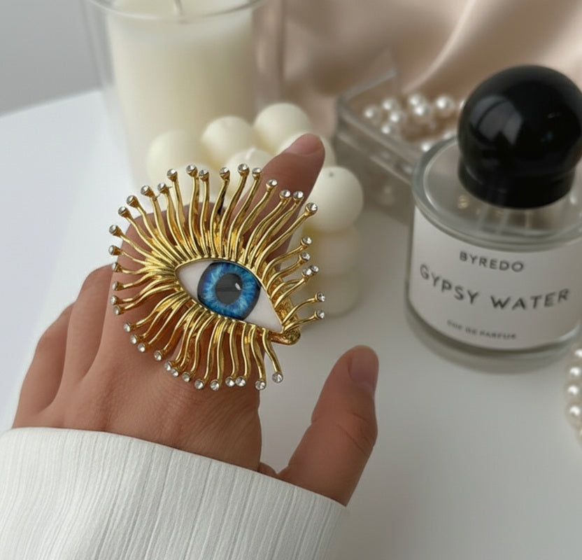 Ocean Gaze Ring - Blue