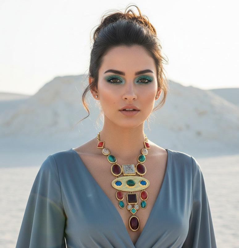 Gypsy Gem Cascade necklace