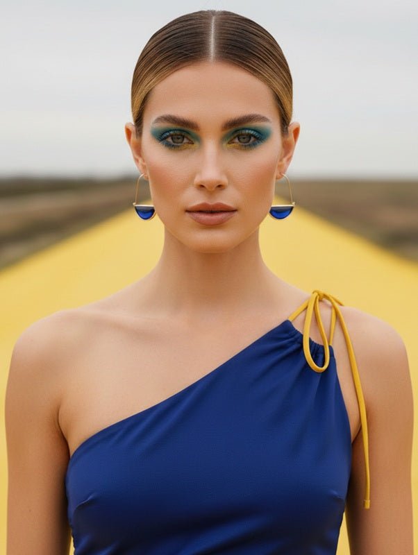 Sapphire Sunset Hoops