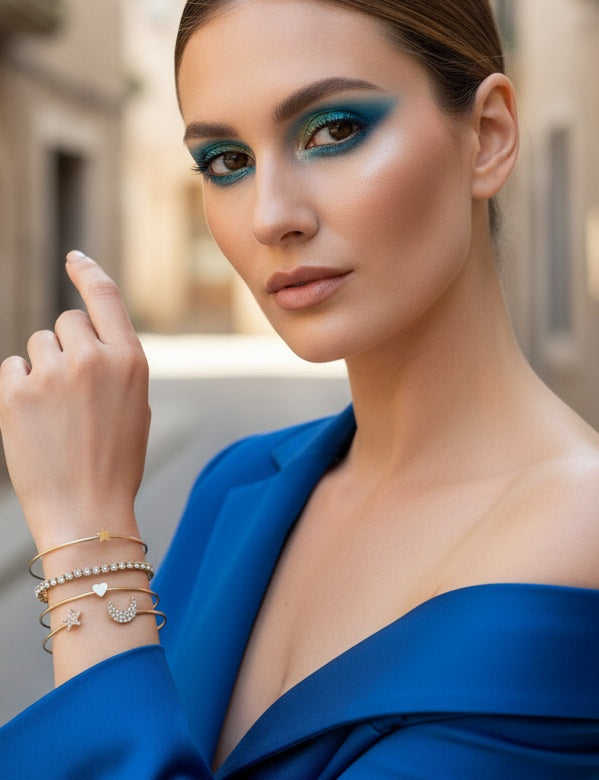 Cosmic Charm Bangles