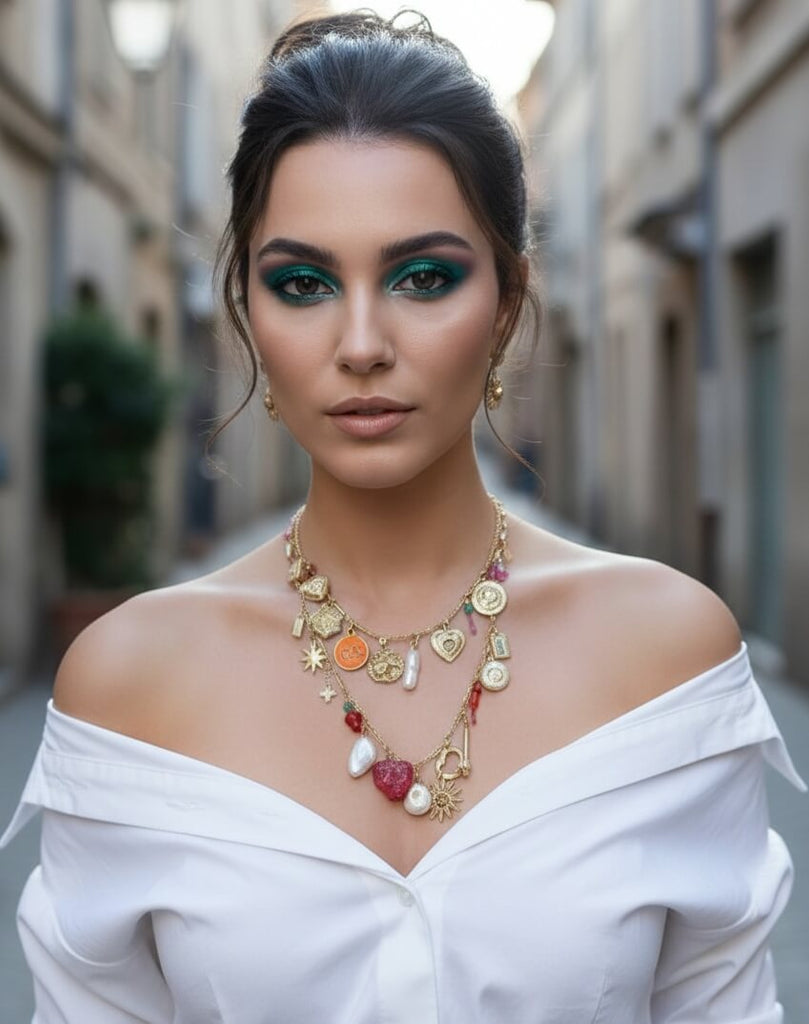 Bohemian Cascade Lariat Set