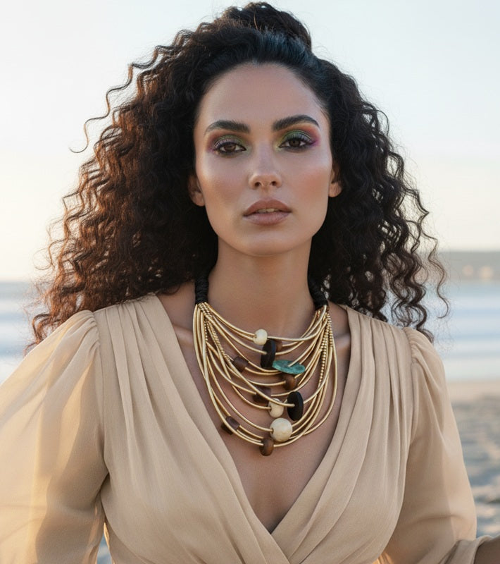 Boho Gold Waterfall Set