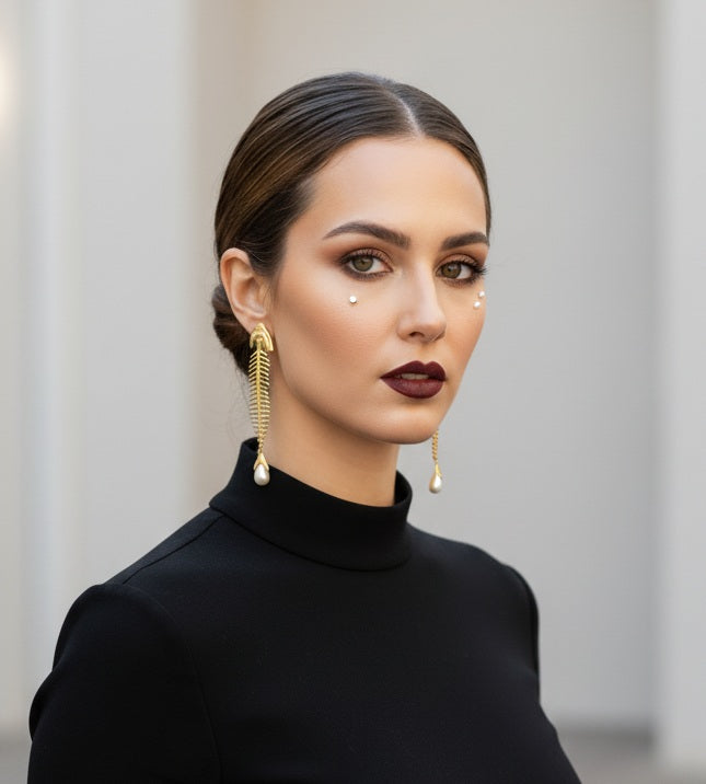 Gold Siren's Spine Drop