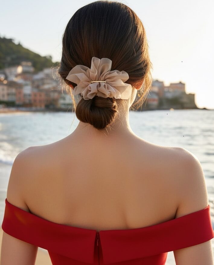 Blush Bloom Hair Hugger