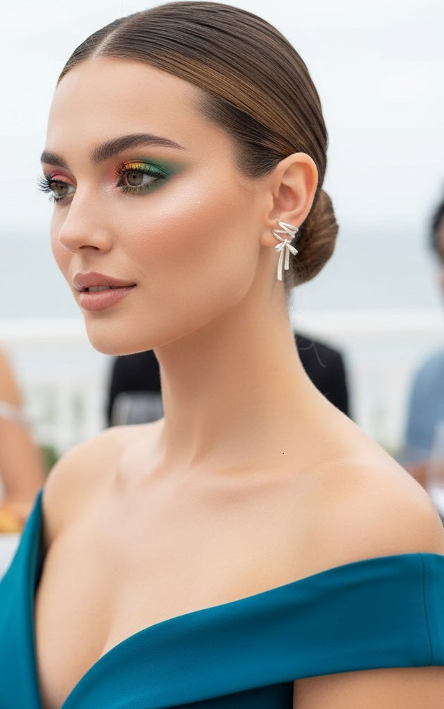 Ballet Ribbons Ear Cuff