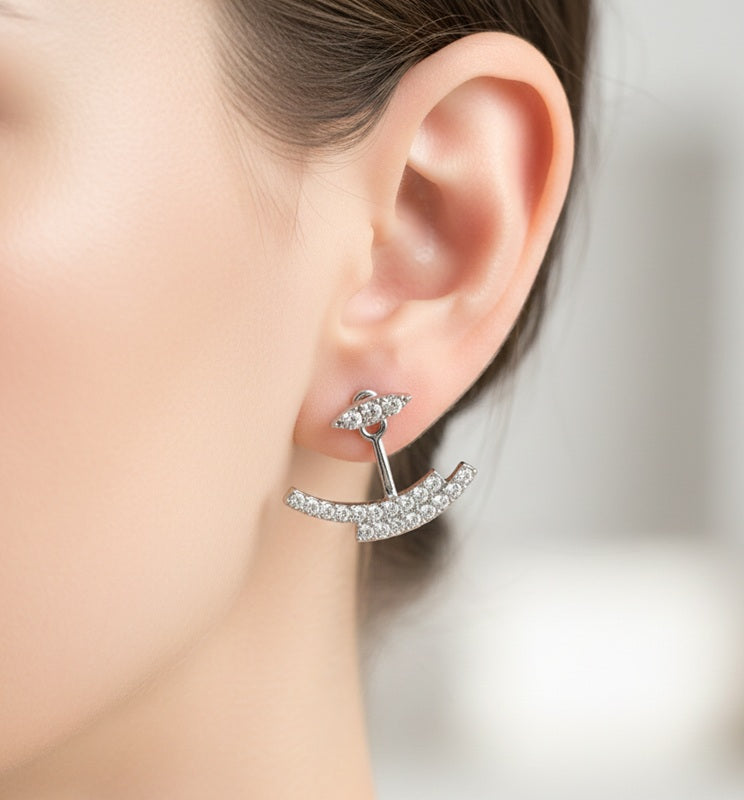 Crystal Ear Jacket Glam