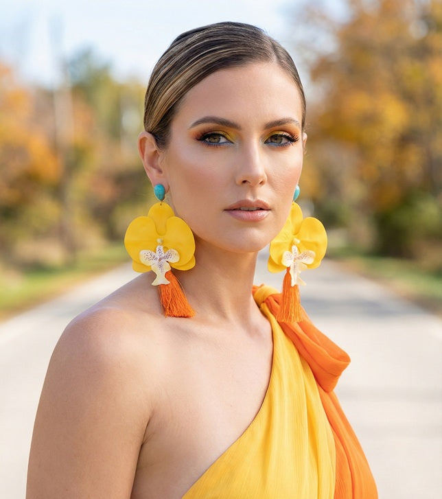 Tropical Bloom Dangles