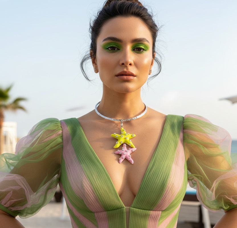 Starfish Sparkle Choker