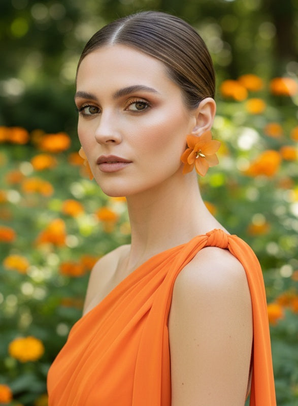 Glow Petal Pop Studs