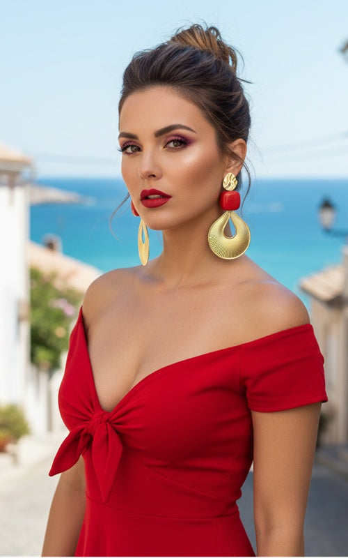 Cherry Bomb Drop Earrings