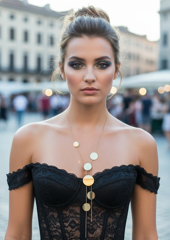 Cosmic Cascade Necklace