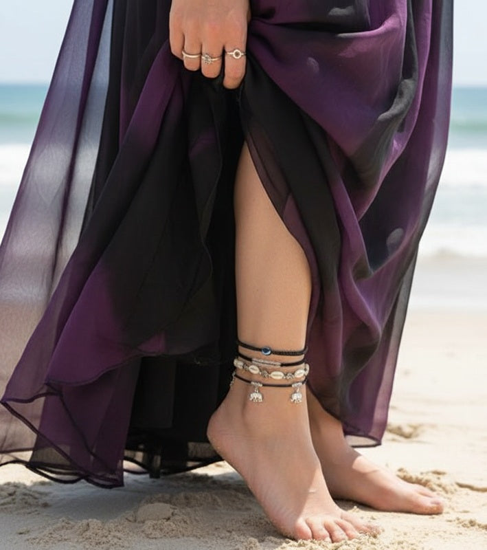 Boho Soul Anklet Stack