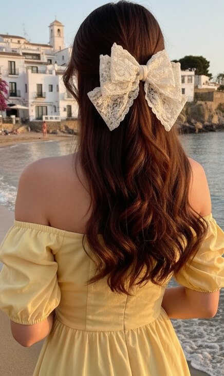 Lace Whispers Bow