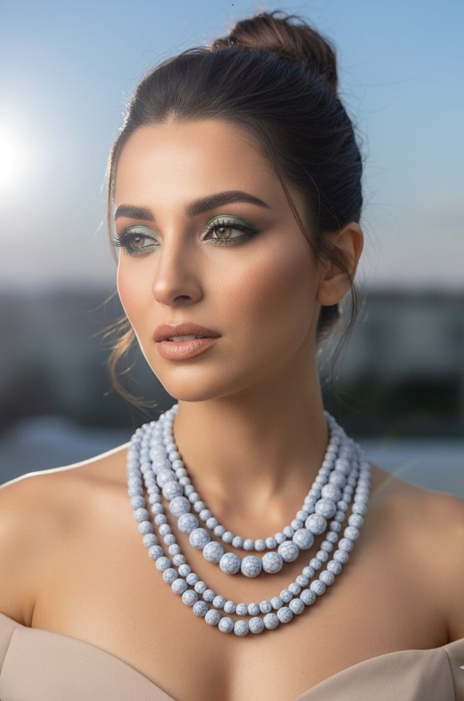 Layered Colourful Beaded Baubles