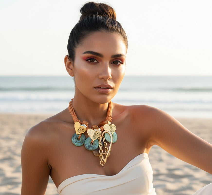 Boho Heartbeat Necklace