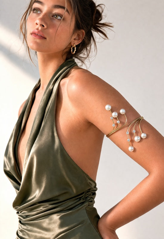 Pearl Twirl Cuff