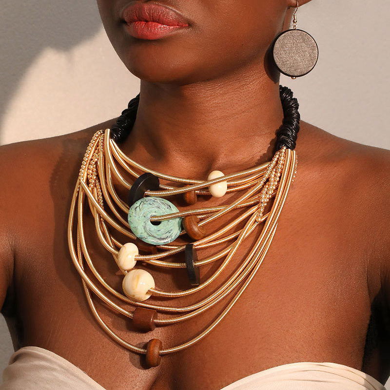 Boho Gold Waterfall Set