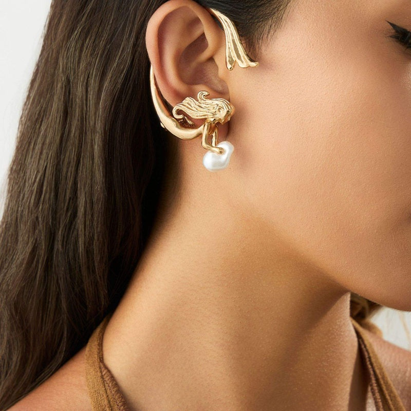 Mermaid Mood Ear Cuff - Single Piece - Right Ear