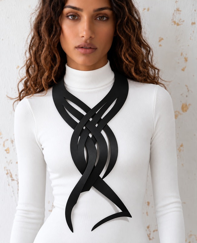 The Shadow Swirl Neckhugger