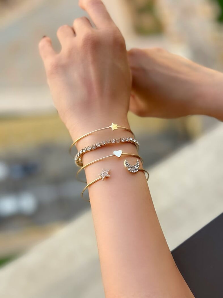 Cosmic Charm Bangles
