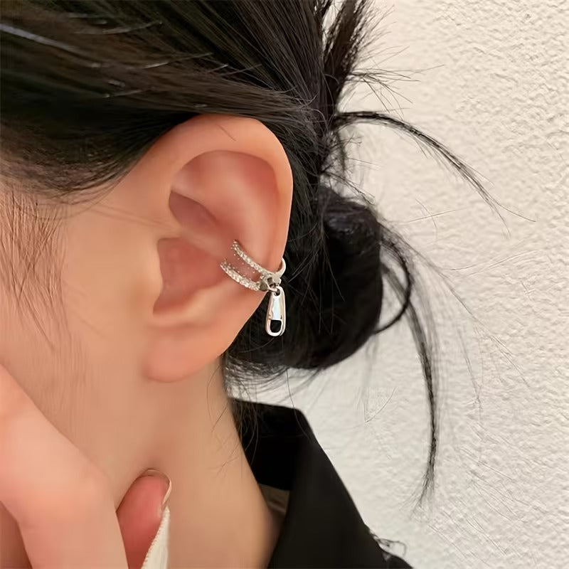 Zip It Spark Ear Cuff - Single Ear - Left