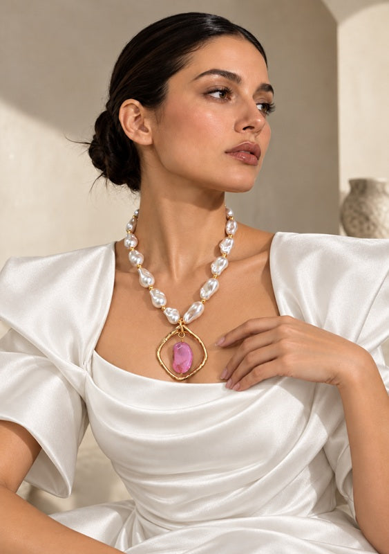 Glaze & Gem Collar