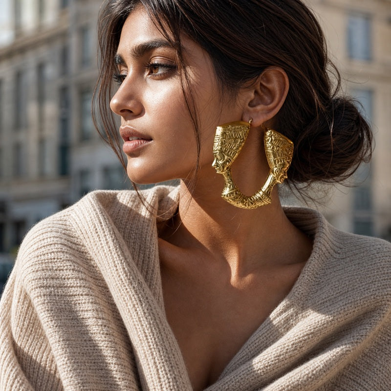Egyptian Queen Hoops