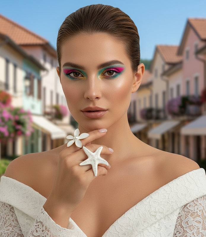 Ocean Blossom Duo (set of 2)