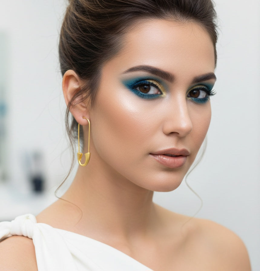 Pin Drop  Statement Hoop