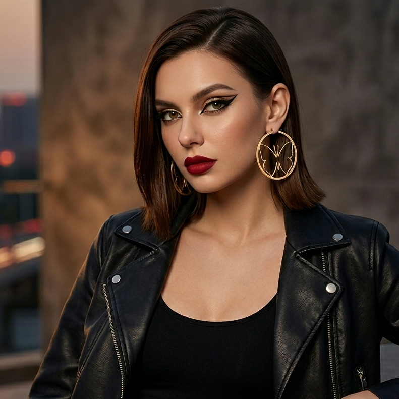 Butterfly Kisses Hoops