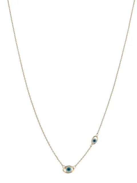 Buy The Bro Code Gold Plated Double Layer Evil Eye Necklace For Men Online  At Best Price @ Tata CLiQ